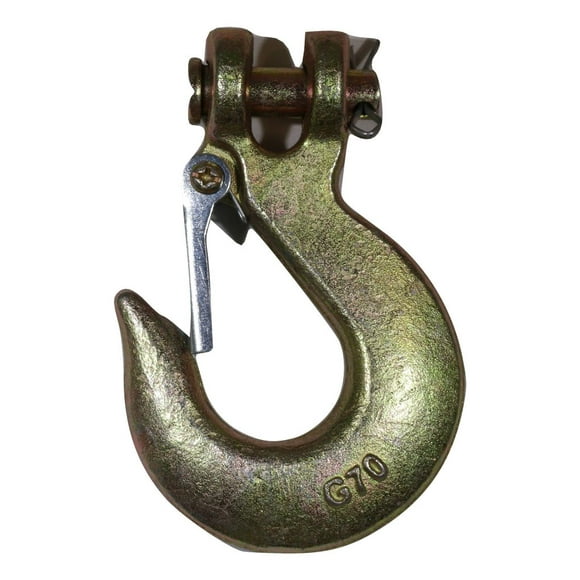 3/8In 7100Lb Dayton 2YNW7 Slip Hook w/Latch Clevis 3/8In 7100Lb Dayton 2YNW7 Slip Hook w/Latch Clevis
